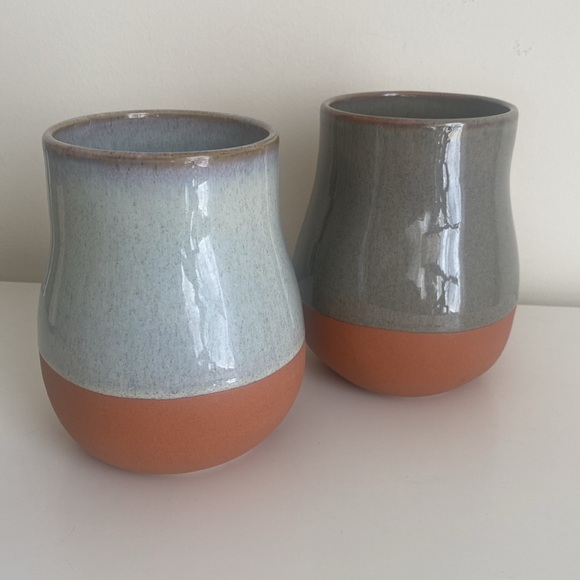 Ashland Floral Container Ceramic Vase Set of 2 - Picture 7 of 7